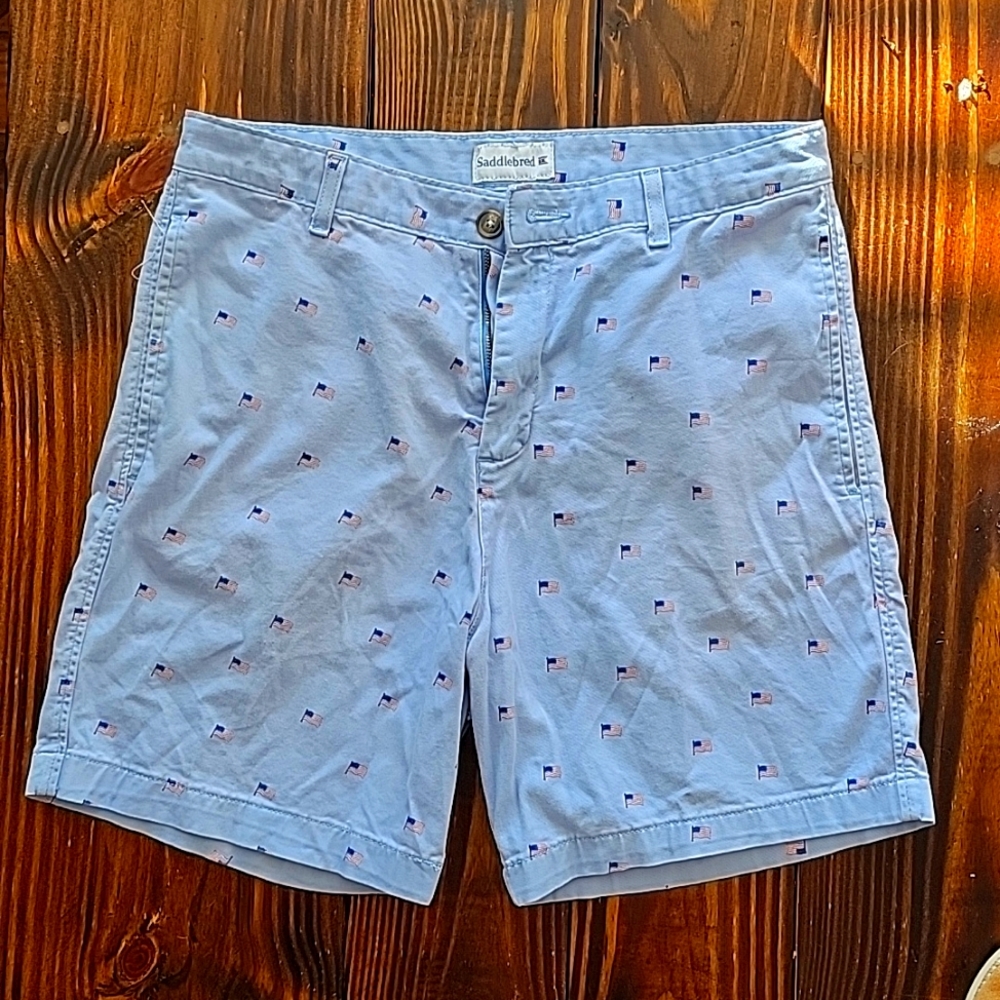 Men's American Flag Saddlebred Short